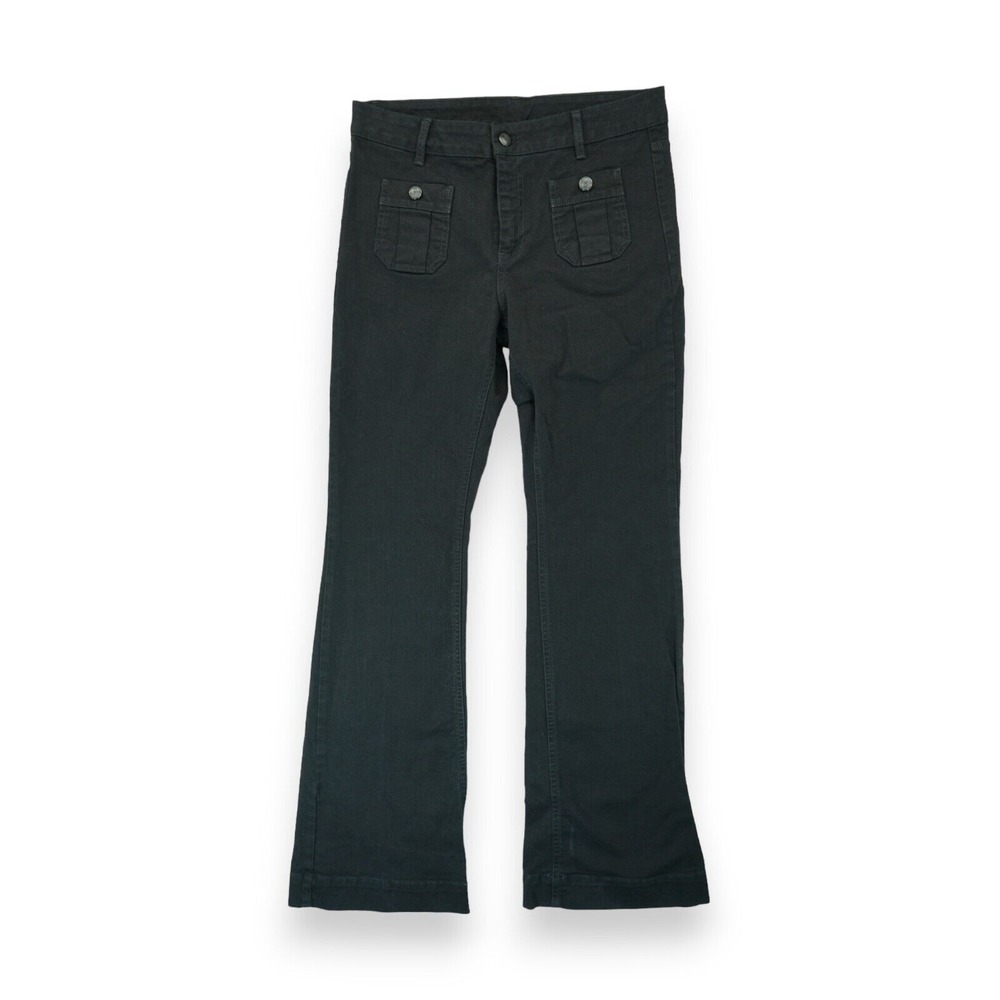 Comptoir Des Cotonniers Leanette Women's Black Jeans Trousers‎ Size US M FR 40